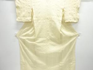 変わり織　幾何学模様単衣着物